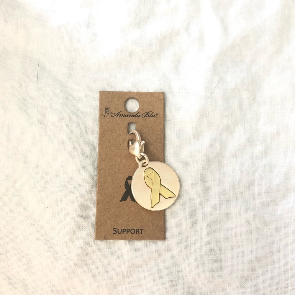 Amanda Blu | Survivor ribbon Charm